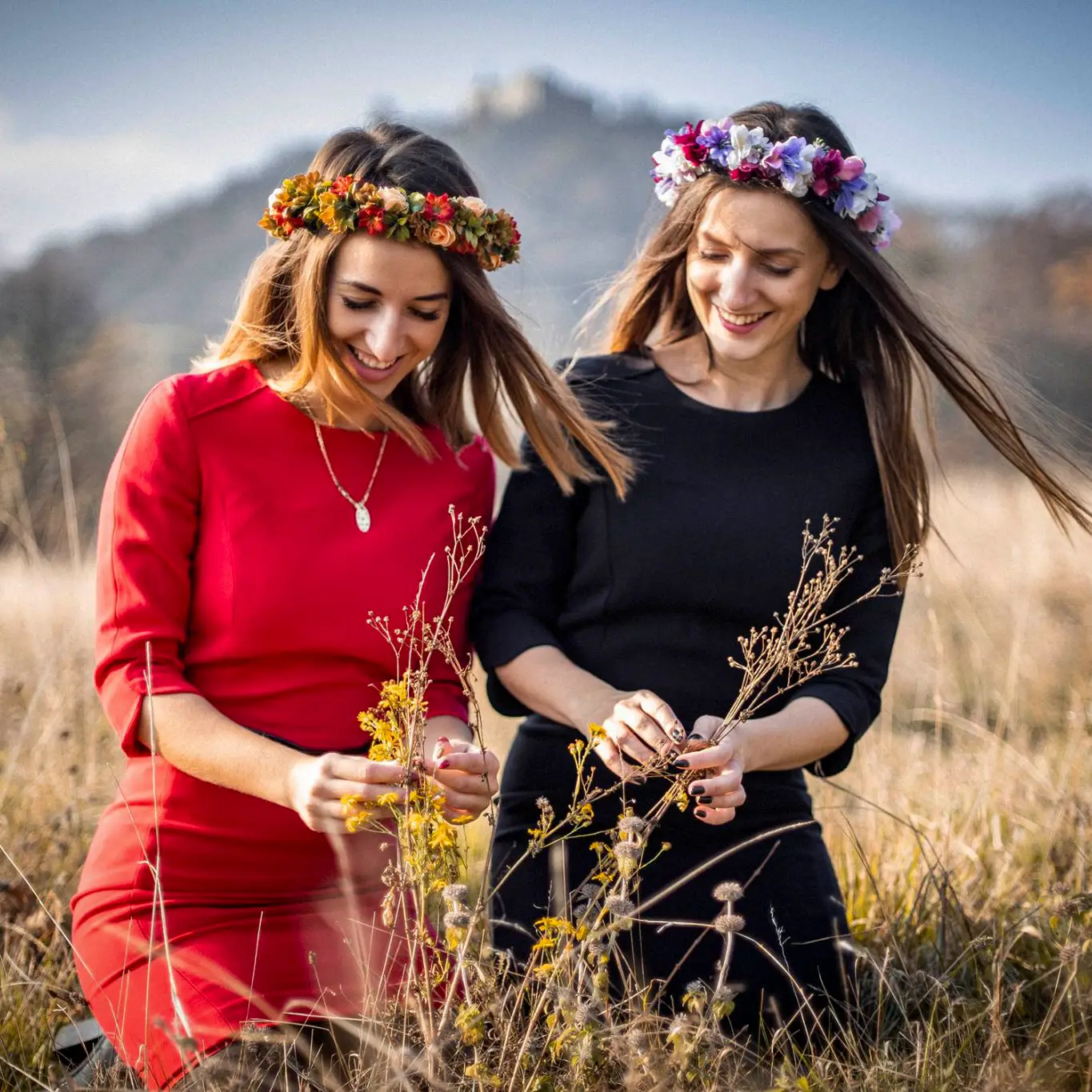 podzimni foceni devcata