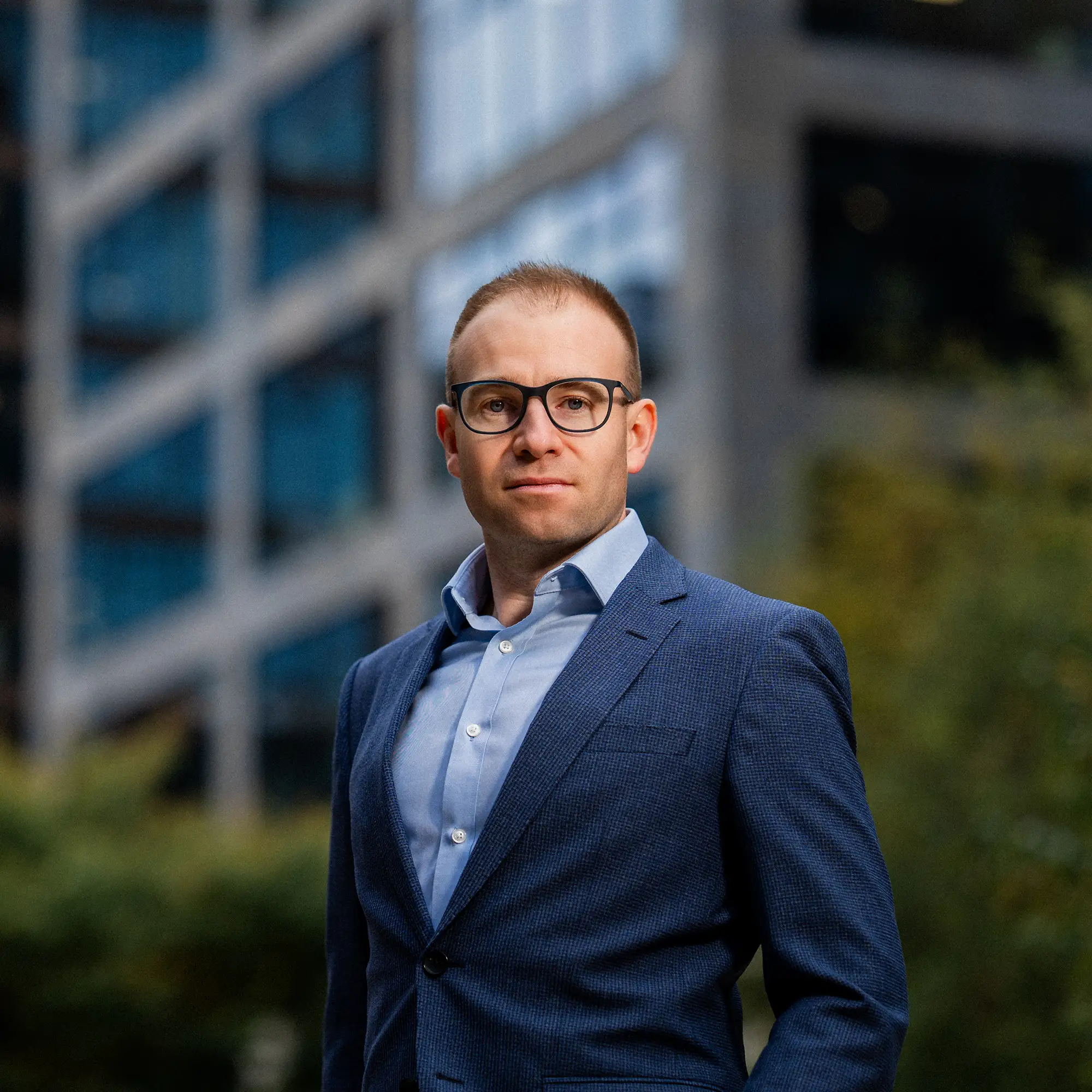 Business focení Brno - portrét muže v obleku