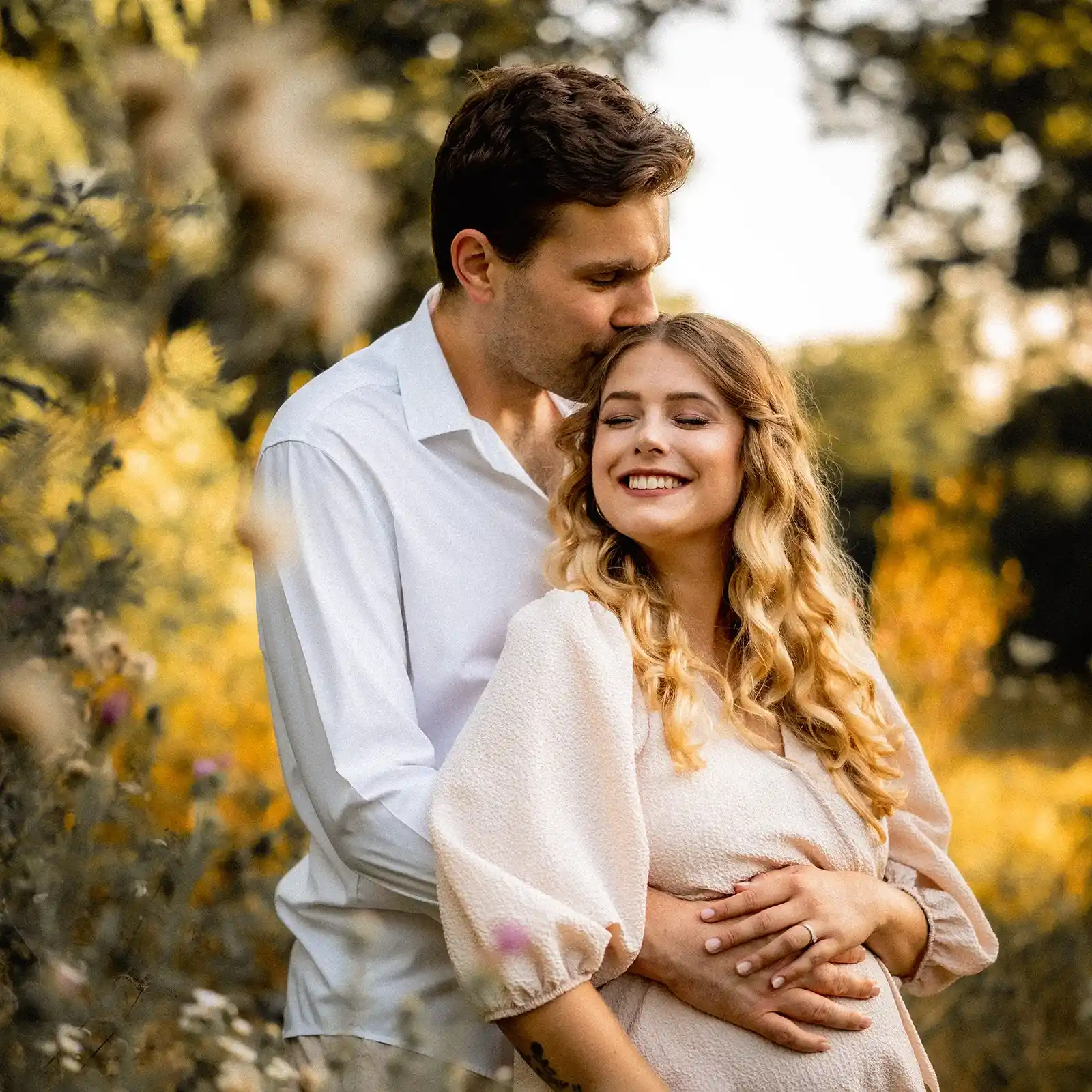 tehotenske foceni v prirode venku brno